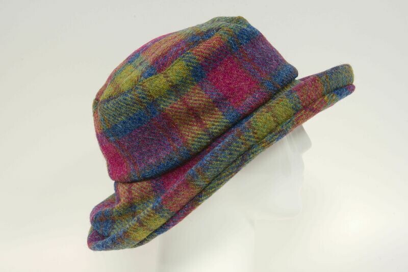 Harris Tweed Ladies Brimmed Hat | A0195