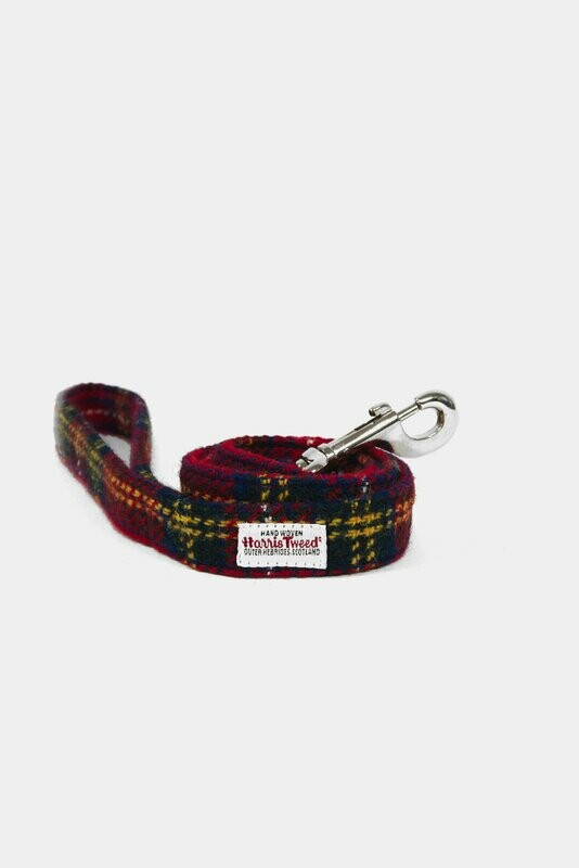 Harris tweed dog lead sale