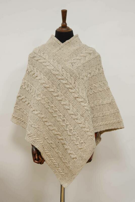 V-Neck Poncho | Skiddaw