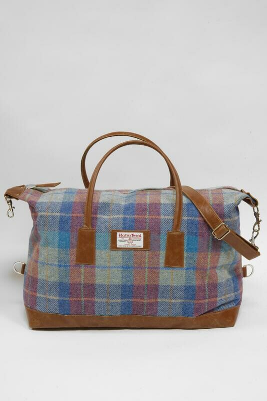 Joules paddington tweed weekend bag sale