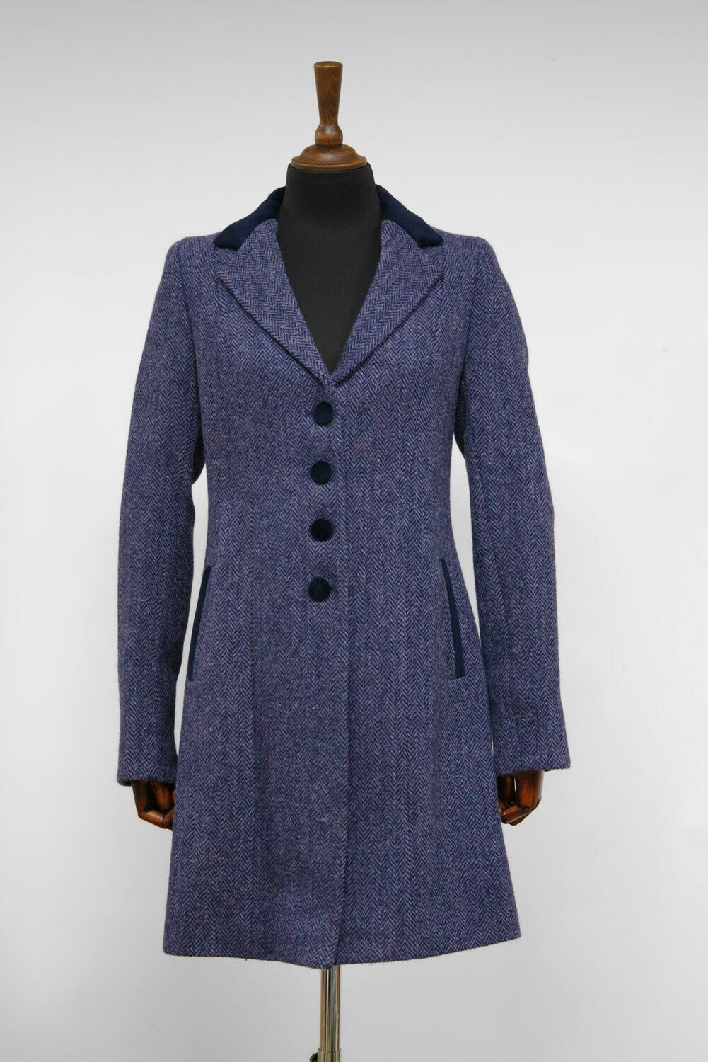 Harris Tweed Ladies Tara Coat | HB105 – Harris Tweed Ladies Tara Coat ...