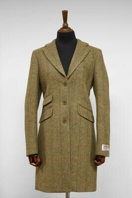Harris Tweed Tori Coat | HB67 (Tweed Collar)