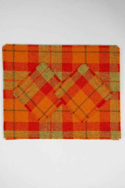 Harris Tweed Placemat and Coaster Set | A0196 Prices From