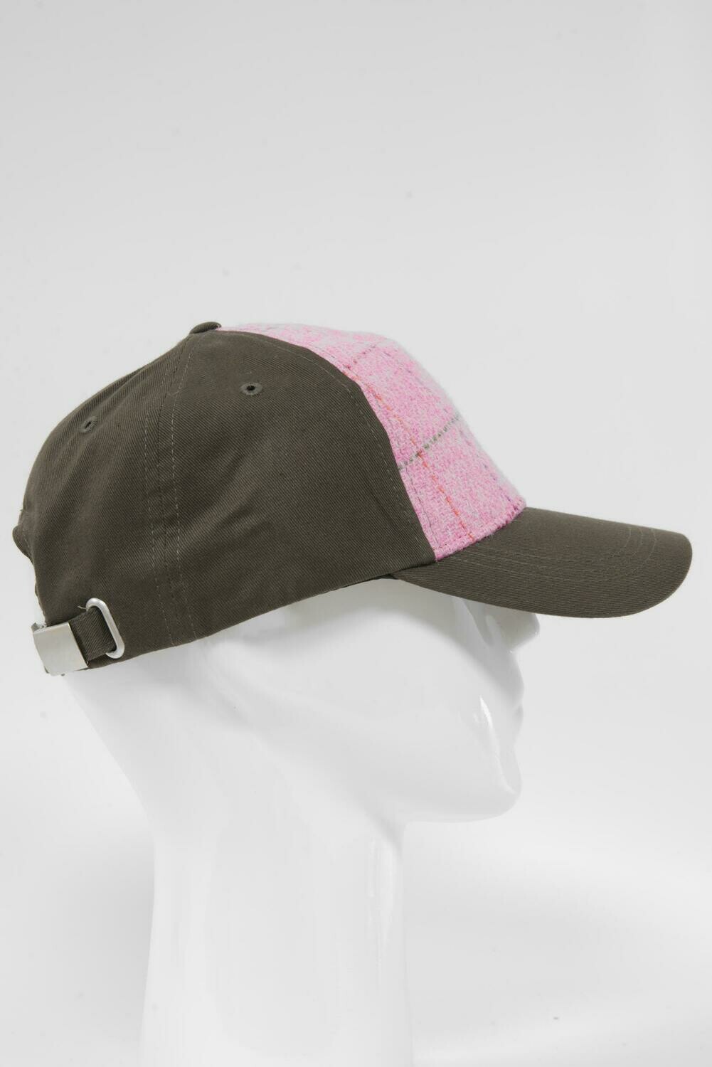 Harris Tweed Baseball Cap | Pink w/OC (GA) – Harris Tweed Baseball Cap |  Pink w/OC (GA) – Harris Tweed Isle of Harris