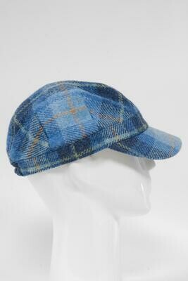 Harris Tweed Cadet Cap | Blue Pastels (HH)