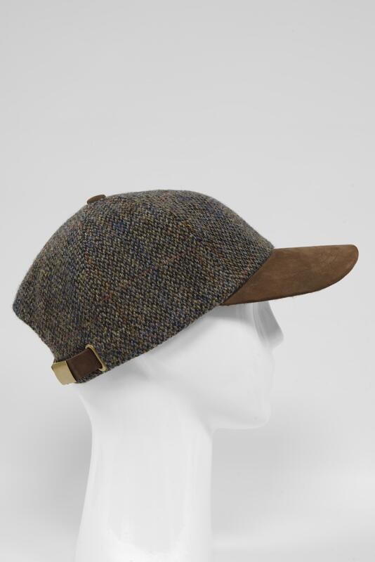 Harris Tweed Baseball Cap | Glencairn Grey (HH)