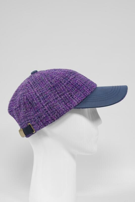 Harris Tweed Baseball Cap | Lavender (HH)