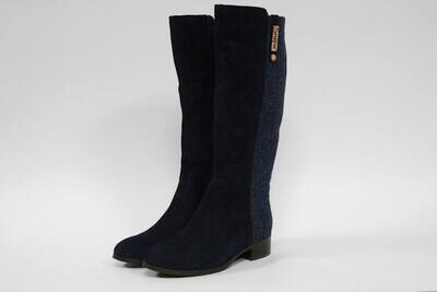 Harris Tweed Knee-high Boots