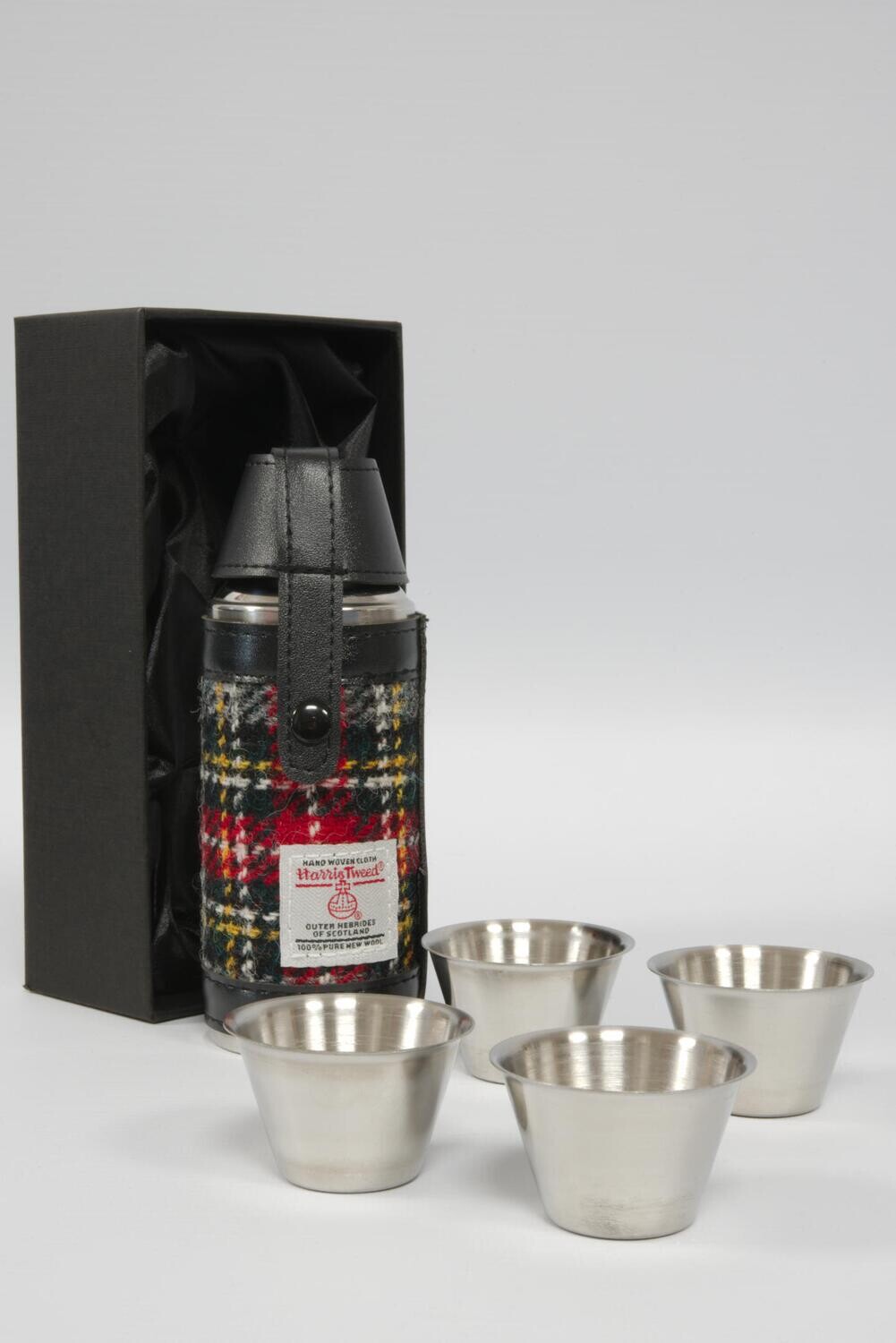 Harris Tweed Hunting Flask | A0215