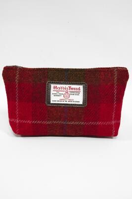 Vagabond Bags Harris Tweed Toiletry Bag – Kulturbeutel Aus Handgewebter Wolle