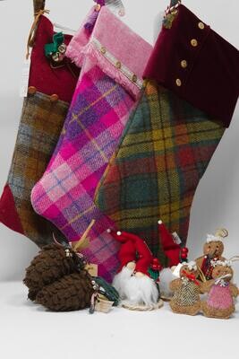 Harris Tweed Christmas Decorations