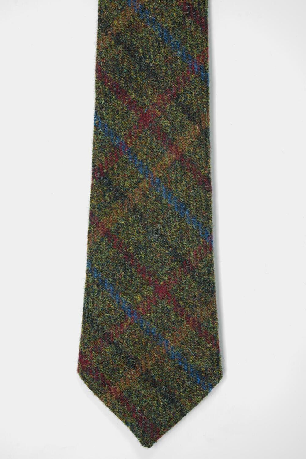 Harris tweed tie