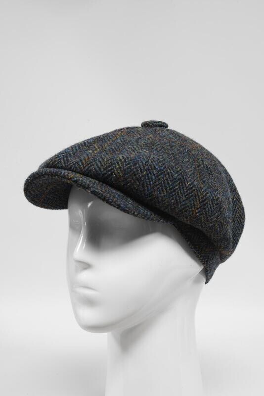 Harris Tweed 8 Piece Flat Cap | HB80(HW)