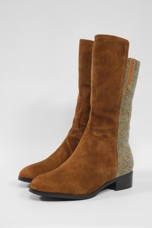 Harris Tweed Brodie Boots | HB55