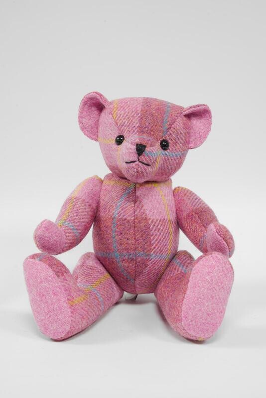Harris Tweed 14&quot; Fully Jointed Bear | A0223