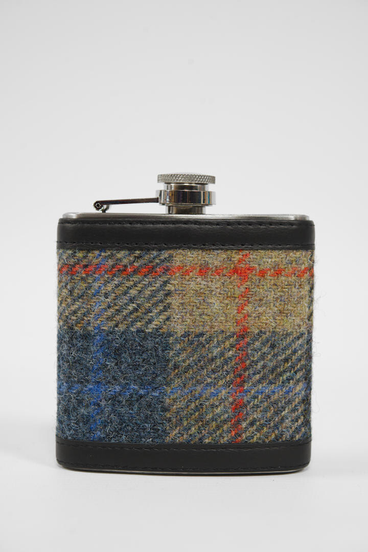 Harris Tweed Hip Flask | A0162