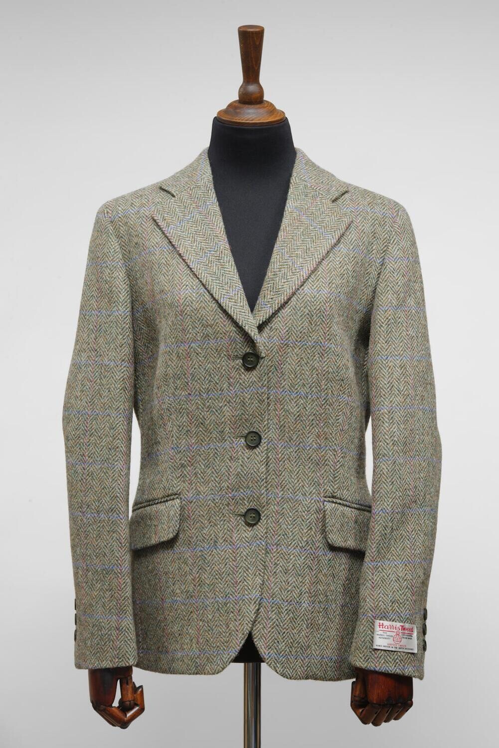 Harris Tweed Ladies Fitted Jacket | Pastel (Outer Hebrides Lining ...