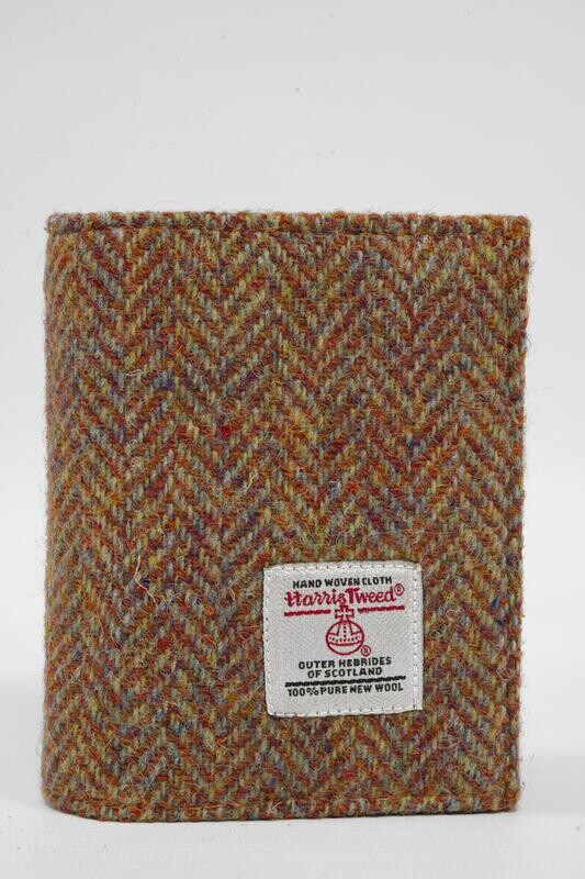 Harris Tweed Callum Wallet | HB135 Tan Leather