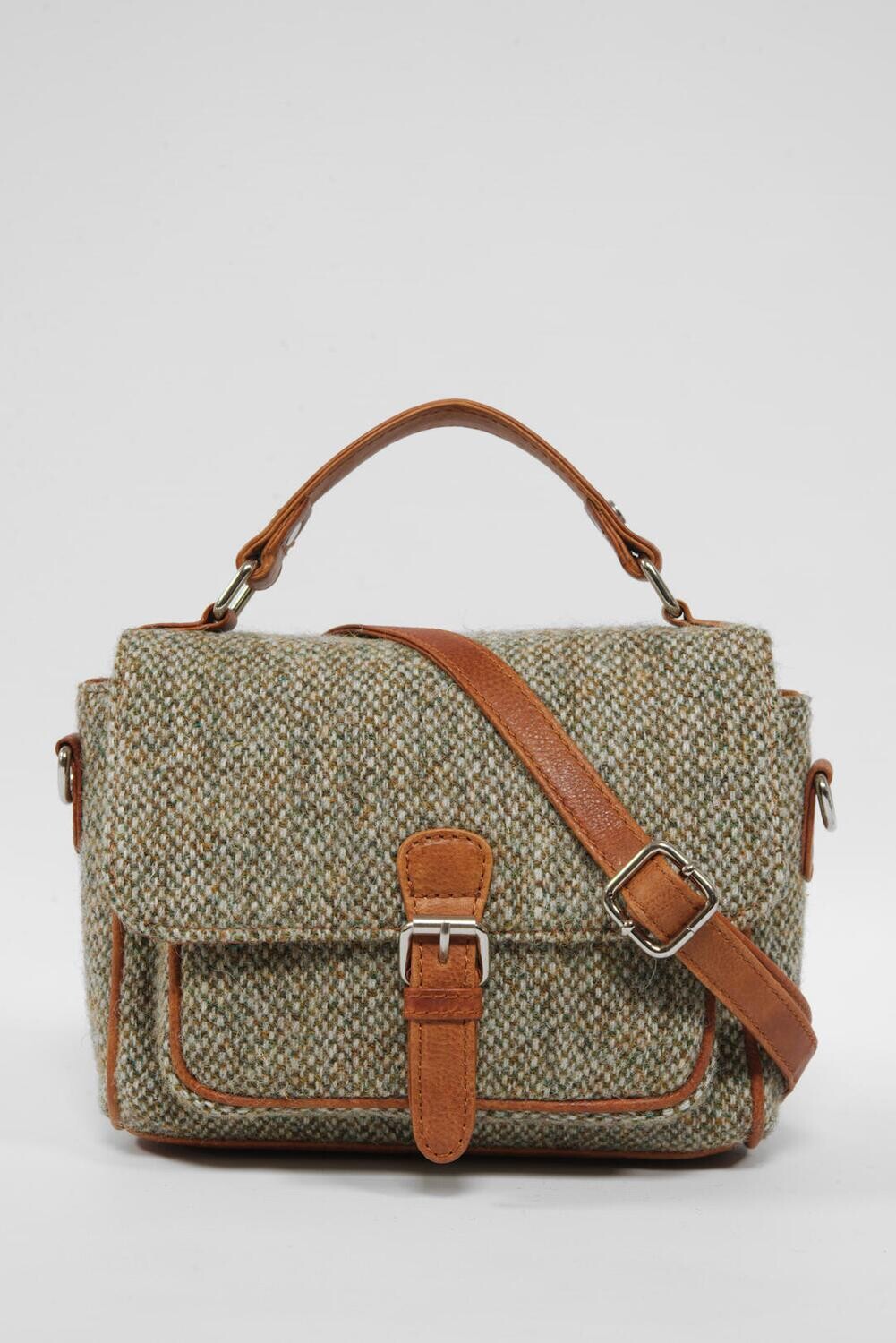 Harris Tweed Ceit Bag BC2 (Tan Leather) Harris Tweed Ceit Bag BC2