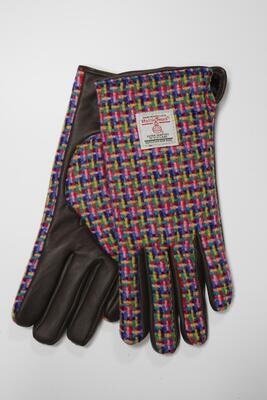 Harris Tweed Ladies Gloves | Jazzy Weave (GA)