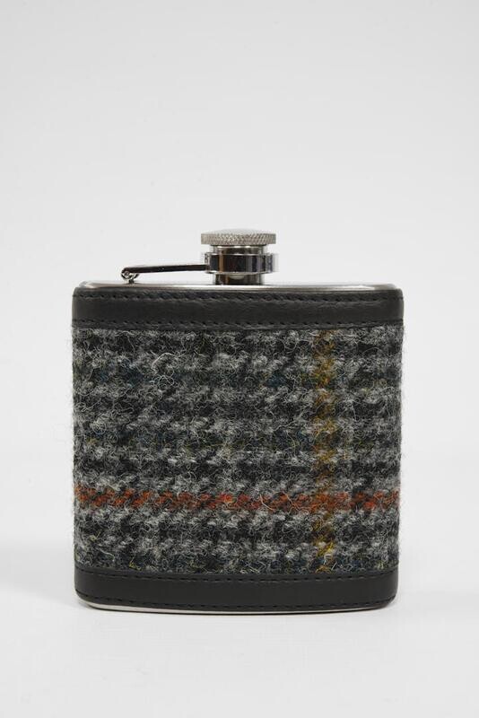 Harris Tweed Hip Flask | HO57