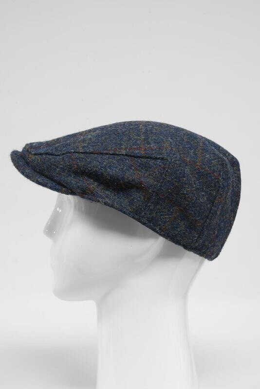 Harris Tweed Flat Cap | Blue Multi (HH)