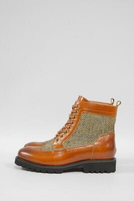 Harris Tweed Huntress Boots