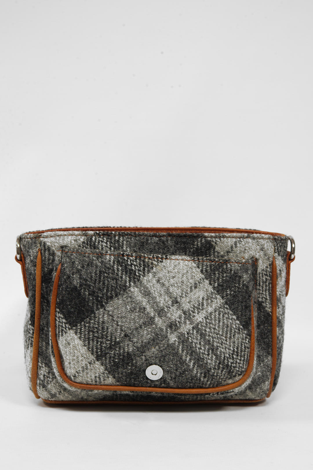 Harris Tweed Ceit Bag A0235 C Tan Leather