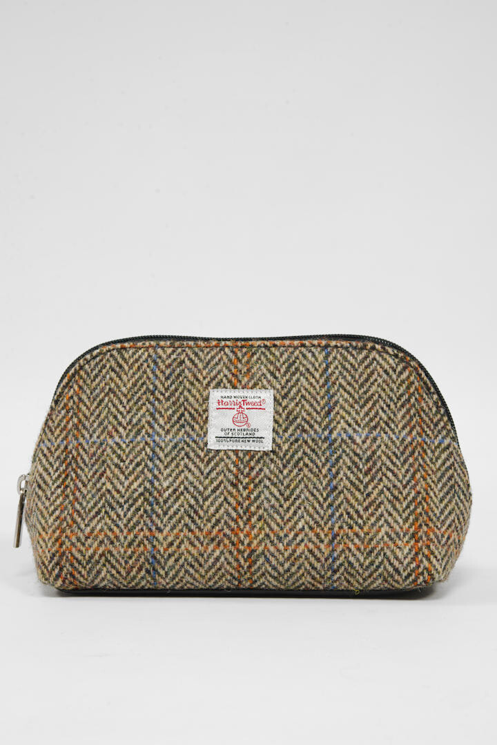 Harris tweed cosmetic bag hotsell