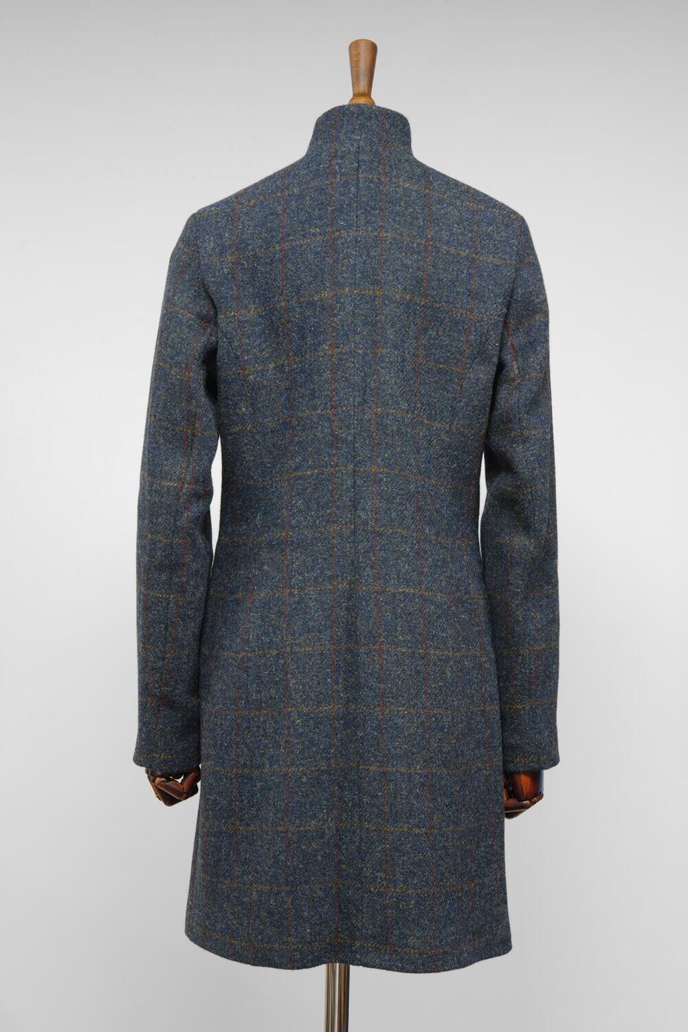 Harris tweed trench coat online