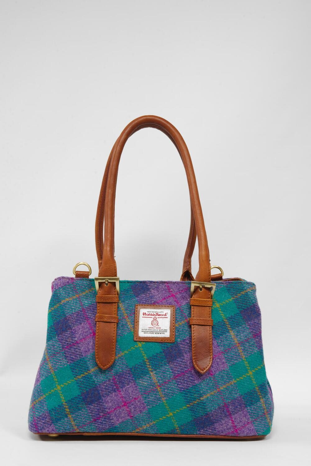 Harris tweed heather bag hotsell