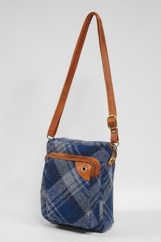 Harris Tweed Harris Bag | A0237 (C) (Tan Leather) NL