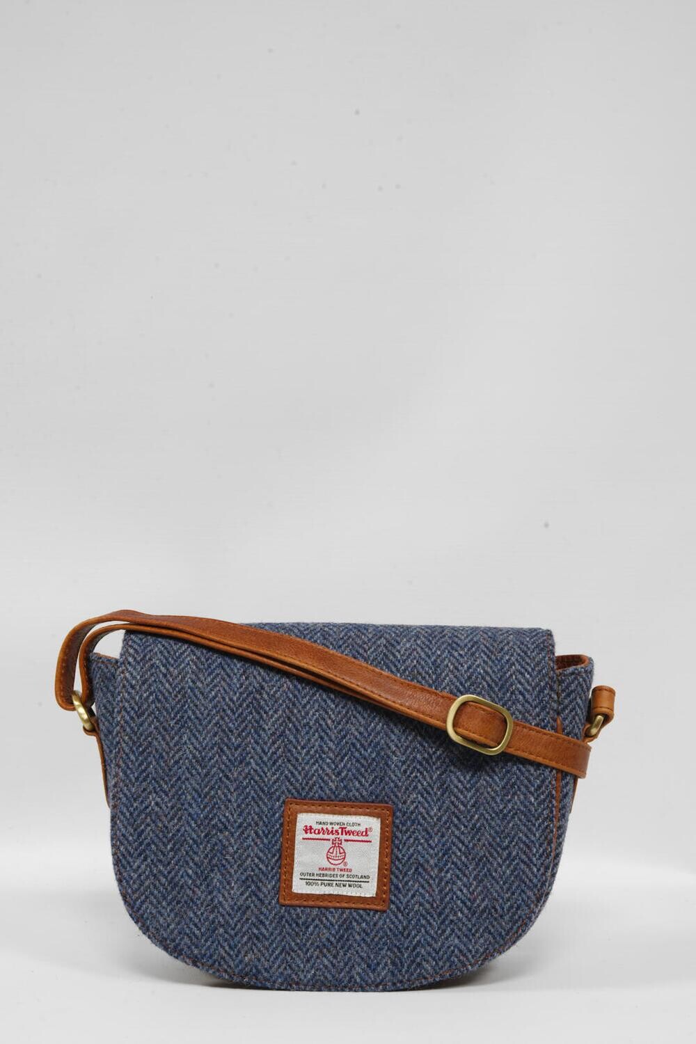 Harris Tweed Iona Bag | HB81 (Tan Leather) NLGH
