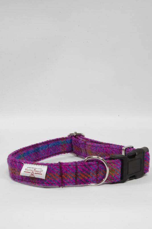 Harris Tweed Dog Collar | A0158 (Clip)