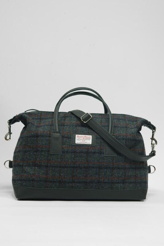 Harris tweed weekend bag new arrivals