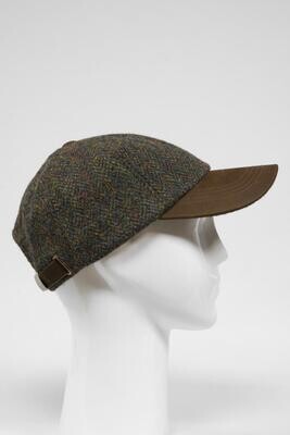 Harris Tweed Baseball Cap | Forrest Herringbone (HH)