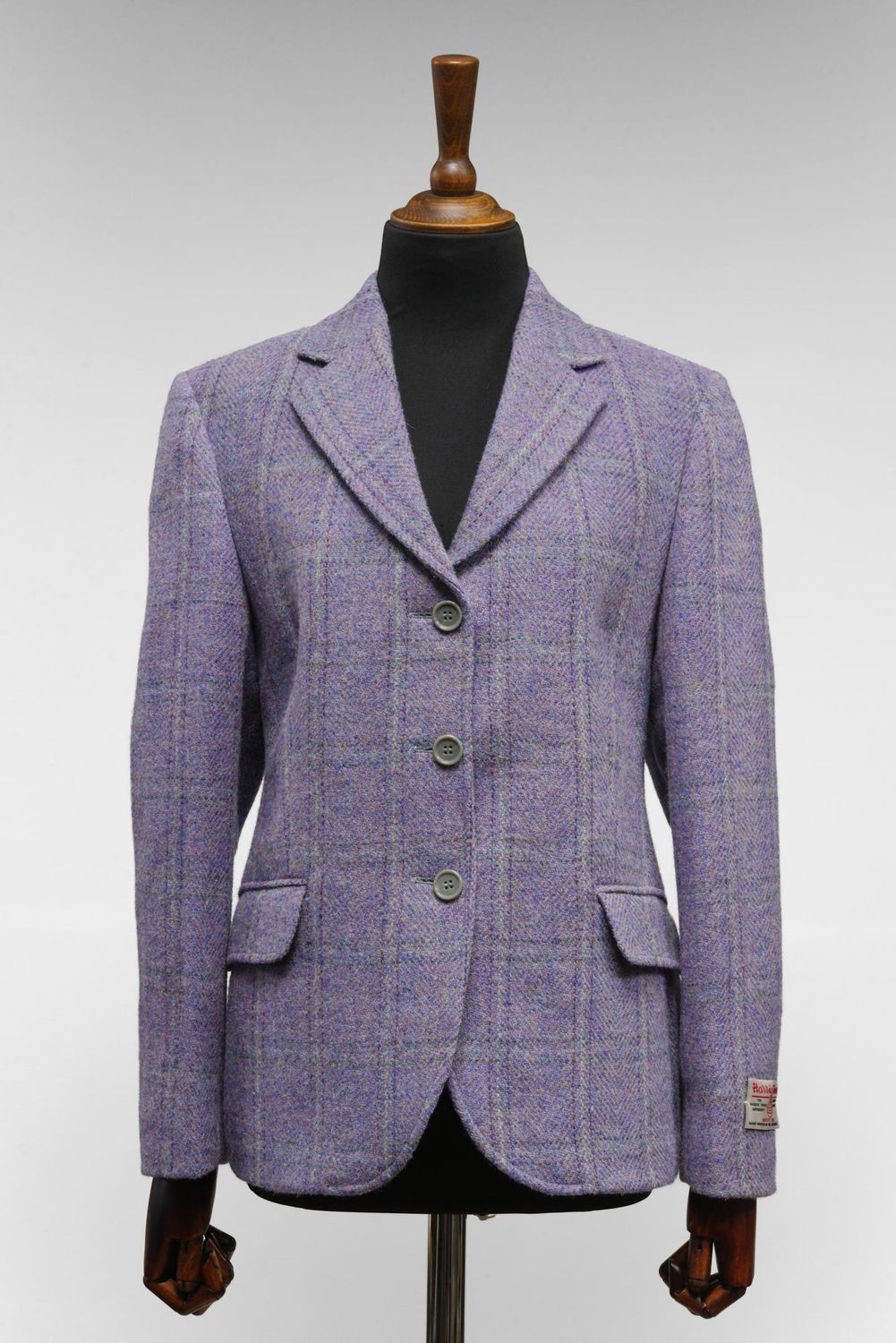 Harris Tweed Claire Jacket | Lilac Check