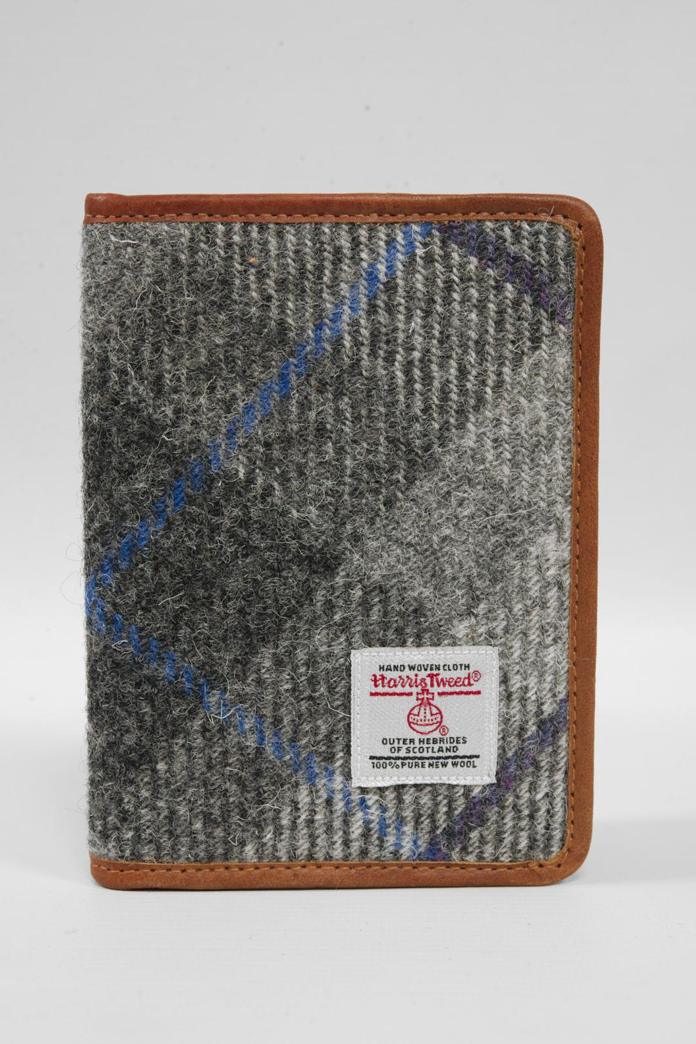 Harris Tweed Passport Cover | A0187 (C) Tan