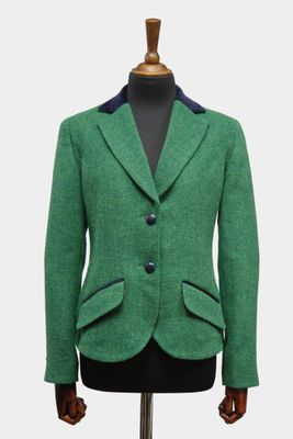 Harris Tweed Lorna Jacket | Mid Green