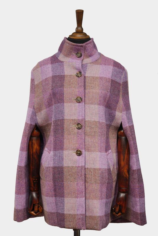 Harris Tweed Ladies Sienna Cape | HB145