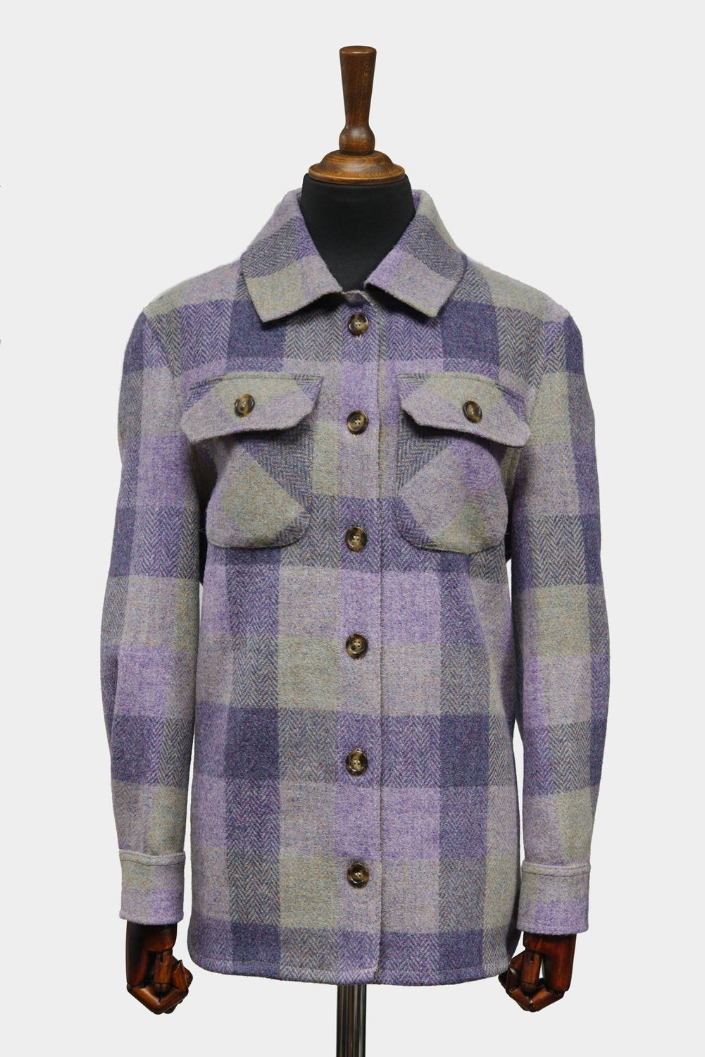 Harris Tweed Jackie Overshirt | HB156