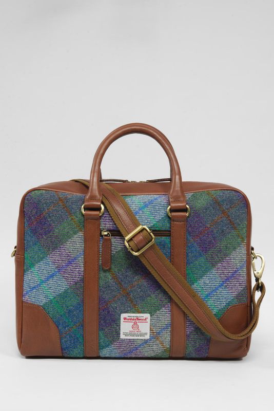 Harris Tweed Laptop Bag | A0173