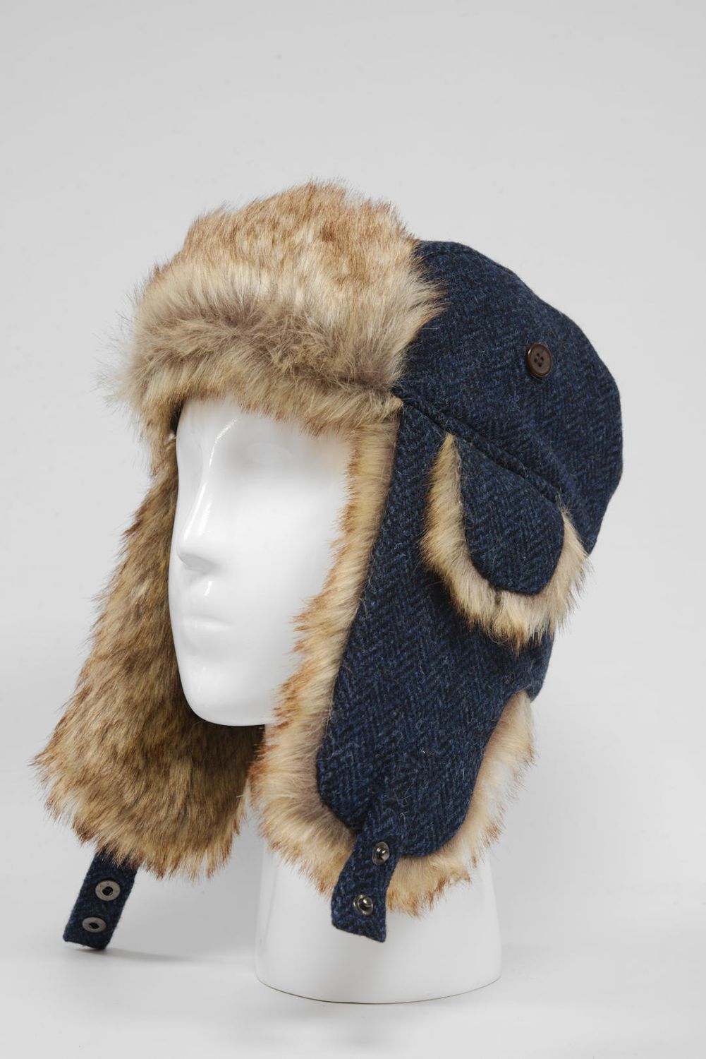 Harris Tweed Trapper Hat | HB104