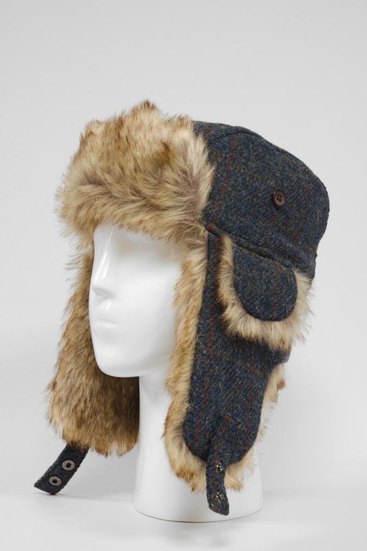 Harris Tweed Trapper Hat | A0239