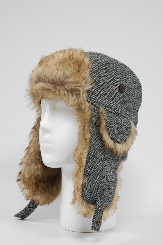 Harris Tweed Trapper Hat | HB1