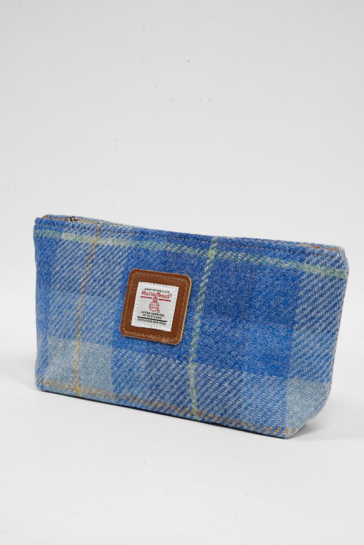 Harris tweed cosmetic bag hotsell