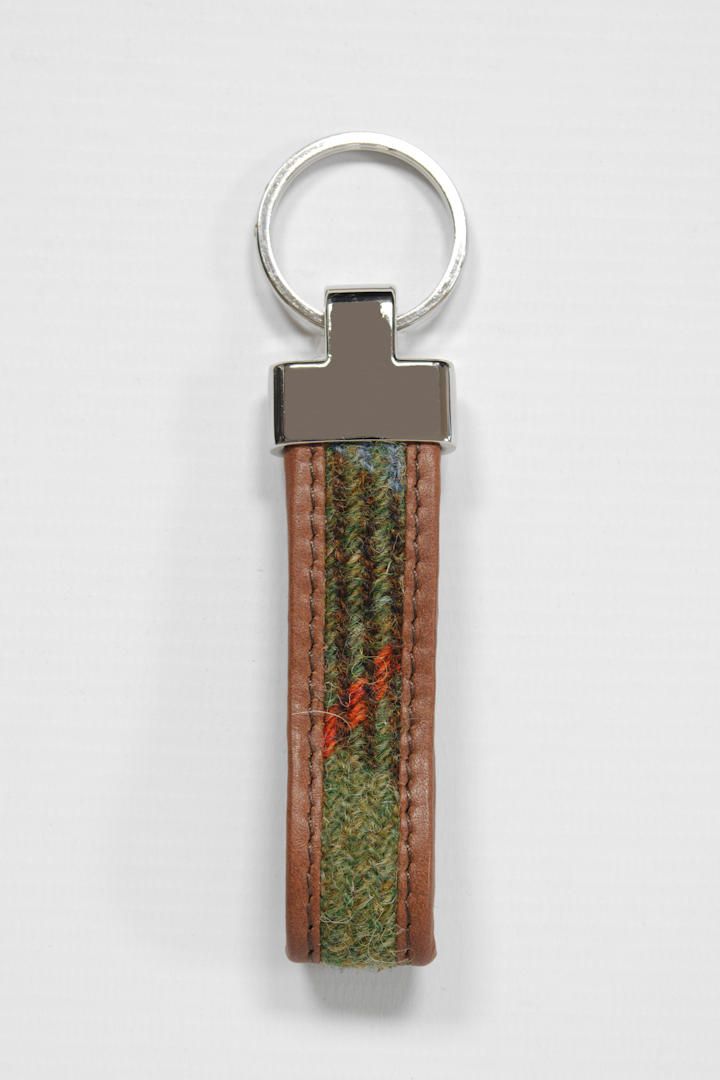 Harris Tweed Loop Keyring | A017