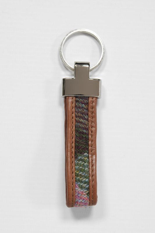 Harris Tweed Loop Keyring | A0254
