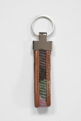 Harris Tweed Loop Keyring | A0254