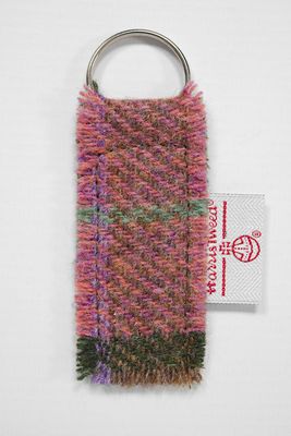 Harris Tweed Keyring | A0254 (Seam)